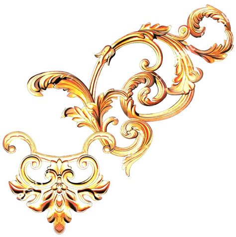 Pin By Kiran Ch On Motif Baroque Ornament Baroque Design Flower Art