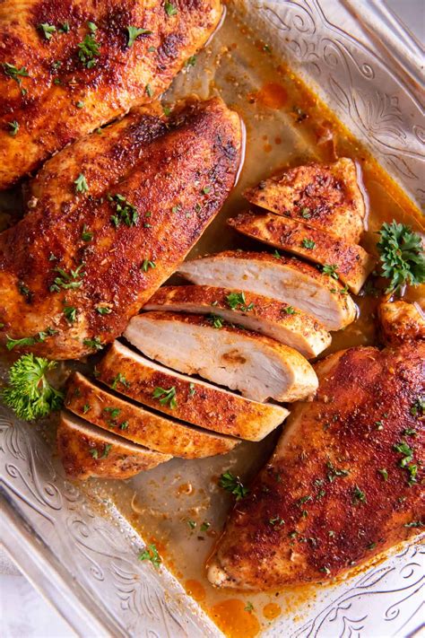 Baked Chicken Breast Juicy And Easy Kristines Kitchen