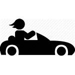 Driver Silhouette Icon Motorist Icons Editor Open
