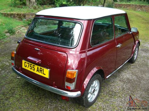 classic 1989 austin mini thirty 30 cherry red enthusiast owned superb