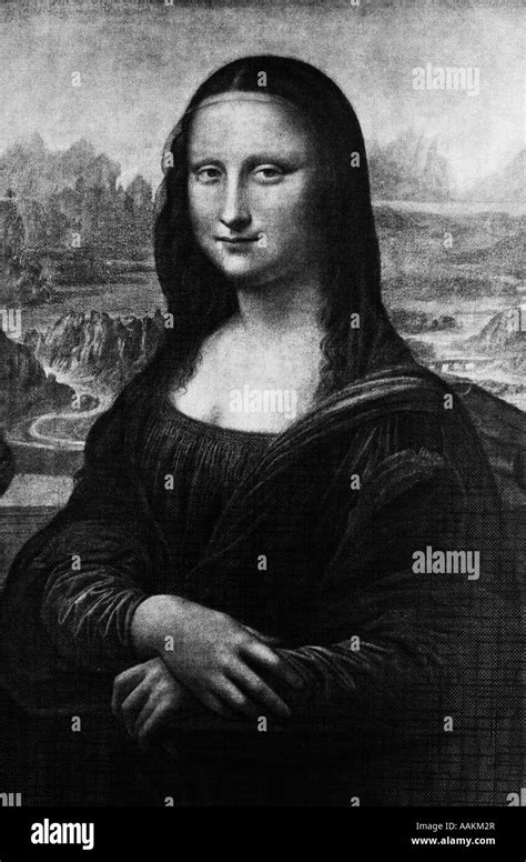 Leonardo Da Vincis Mona Lisa 16th Century Painting Stock Photo Alamy