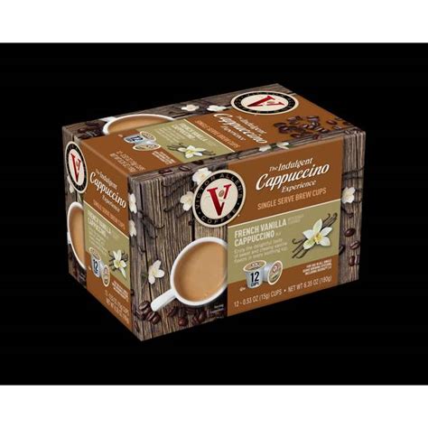 Victor Allens Coffee 12 Count French Vanilla Flavored Cappuccino