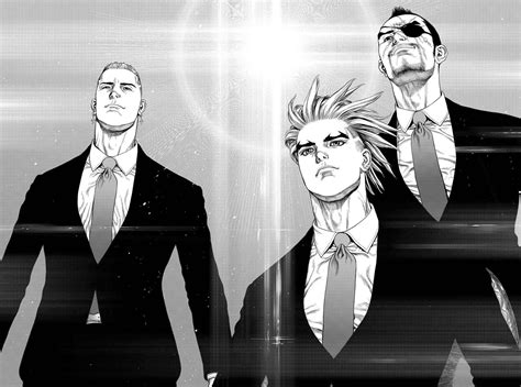 Sun Ken Rock Manga Anime Boys Anime Men Monochrome Wallpaper