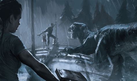 Official Jurassic World Fallen Kingdom Concept Art By Goran Bukvic