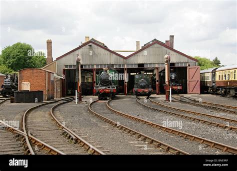 Locomotive Sheds Didcot Railway Centre And Museum Didcot Stock Photo