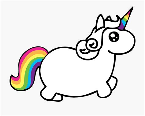 Easy Unicorn Drawing Transparent Cartoon Free Cliparts And Silhouettes