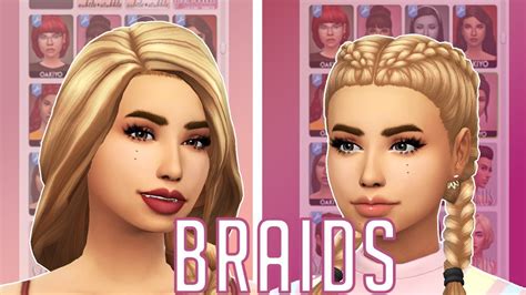 The Sims 4 Maxis Match Hair Collection Custom Content