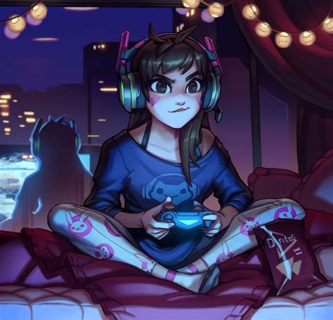 Einzigartig Anime Gamer Girl Characters Seleran