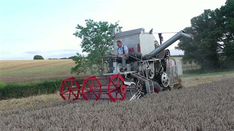 1950s Claas Selbstfahrer Sf Combine Harvester Youtube