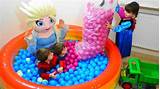 Select the department you want to search in. Baby toys balls with Elsa and Kids Children playing with ...