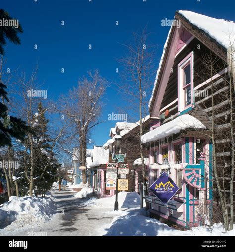 Breckenridge Colorado Main Street Hi Res Stock Photography And Images
