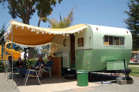 Vintage Trailer Awnings From