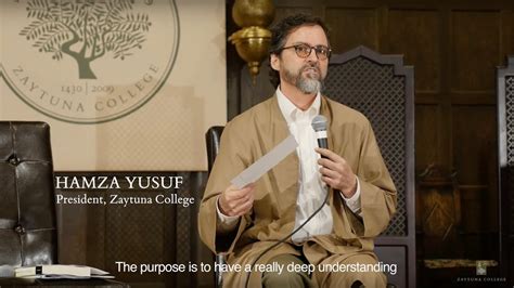 Hamza Yusuf The Purpose Youtube