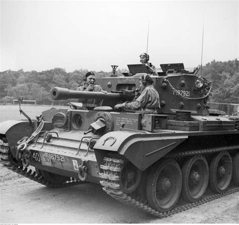 1ra División Blindada Polaca Tanque Cromwell 1944