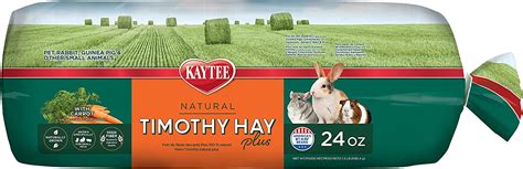 Kaytee Timothy Hay Plus Carrots For Pet Guinea Pigs