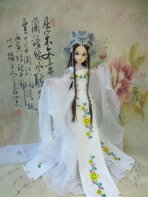 12 Handcrafted Collectible Chinese Princess Dolls With Stand Vintage Bjd Doll Toys For Adults