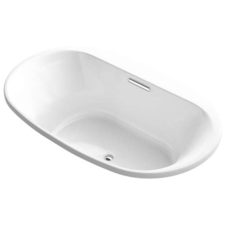 An acrylic whirlpool tub that has a powerful 1 hp pump for controlling multiple jets and creating a pleasant massaging if you are over 6 feet tall, then you may be more interested in a longer bathtub. KOHLER Underscore 6 ft. Acrylic Oval Drop-in Rectangular ...