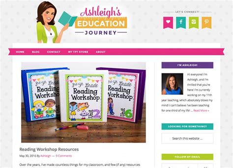 Ashleighs Education Journey Studiopress