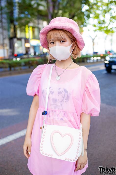 Tokyo Fashion19 Year Old Japanese Fashion Student Aba On The Street In