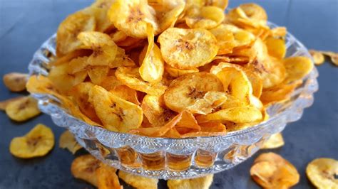 Plantain Chips How To Make Plantain Chips Amazin Kitchen Youtube