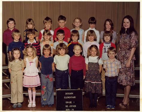 Dickson Elementary School Kingsport Tennessee Classes 1979 Grade