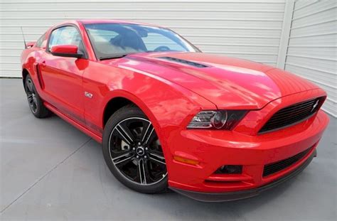 Race Red 2014 Ford Mustang Gt California Special Coupe