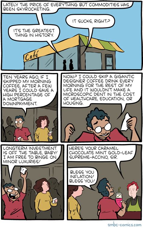 Saturday Morning Breakfast Cereal Inflation Newskyvine
