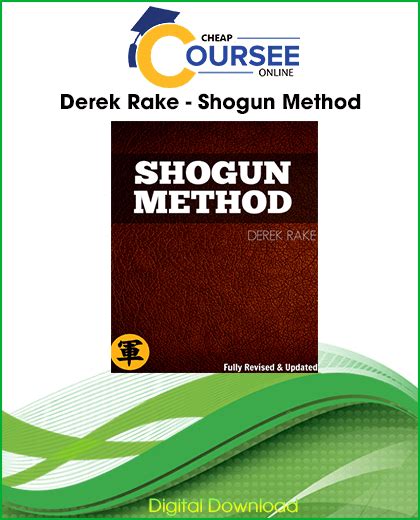 Derek Rake Shogun Method Coursee Online Ebooks And Courses