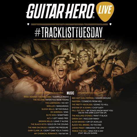 24 Songs For Guitar Hero Live Revealed Jadorendr