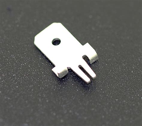 Pck250 Valcon Pcb Mount Spade Terminal 10 8mm Pcb Profile Toby Electronics