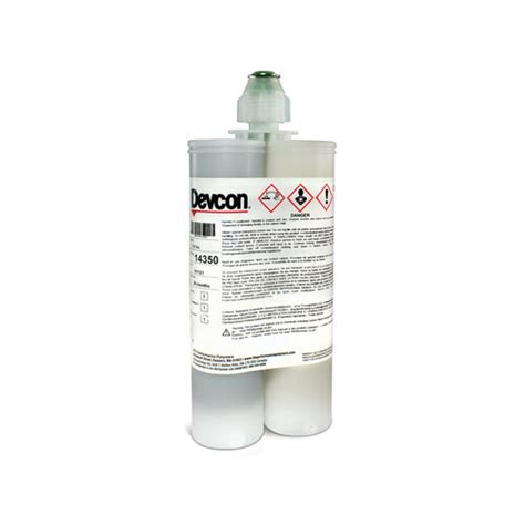 Devcon 14350 25 Gray Two Part Epoxy Adhesive Base And Accelerator Ba