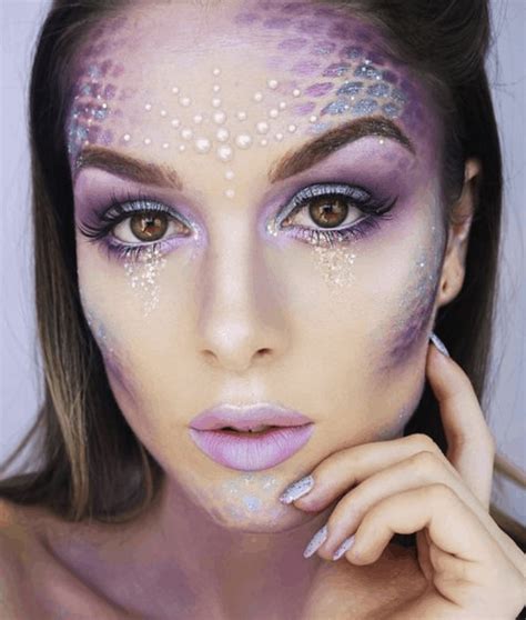 Easy Halloween Makeup Ideas To Try An Unblurred Lady Mermaid