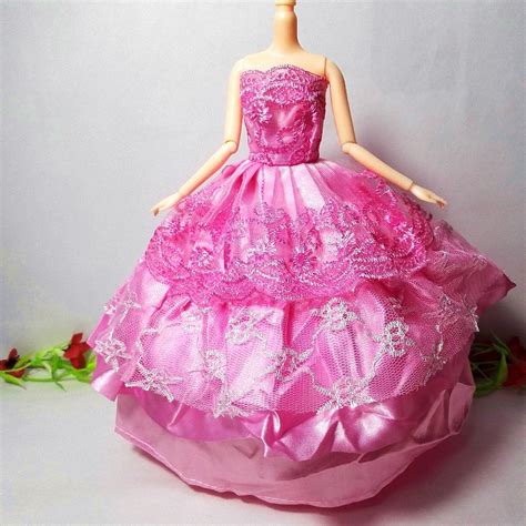 Princess Wedding Dress Noble Party Gown Clothes For Barbie Doll Fashion