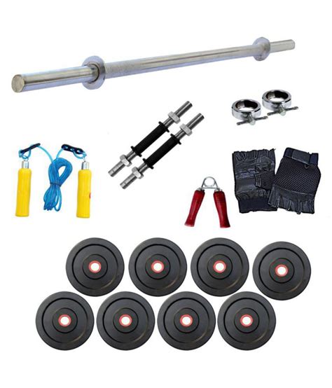 Shop with afterpay on eligible items. Fitfly 58kg Home Gym Set with 5ft Straight Rod, 14 ...