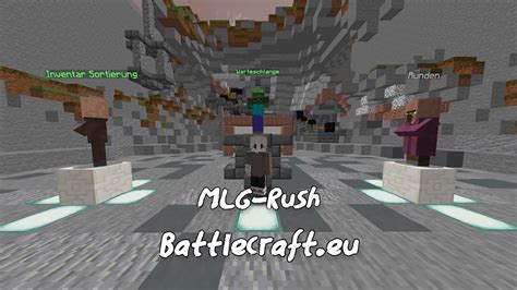 Mlg Rush Auf Battlecrafteu Minecraft Cracked Server Youtube