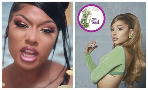 Megan Thee Stallion Ariana Grande Fans Erupt After Both Were Totally