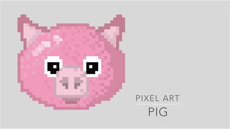 Pixel Art Pig Youtube