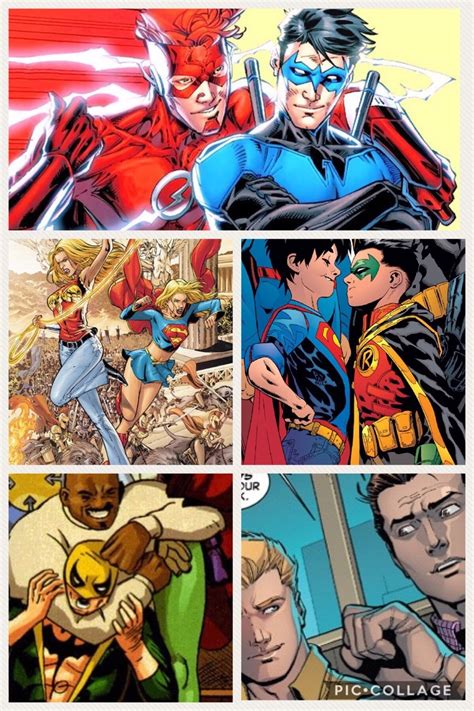 Dick Grayson And Wally West Cassie Sandsmark