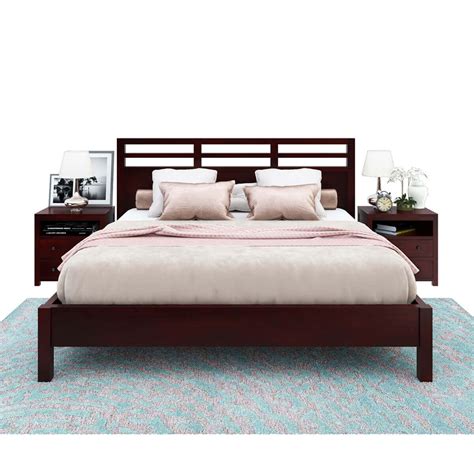 Have you searched everywhere for an elegant mahogany platform bed with classic style that is also built to last? Andalusia Contemporary Solid Mahogany Wood Platform Bed