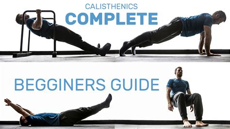 Beginner Calisthenics Workout-Guide (No-equipment necessary)
