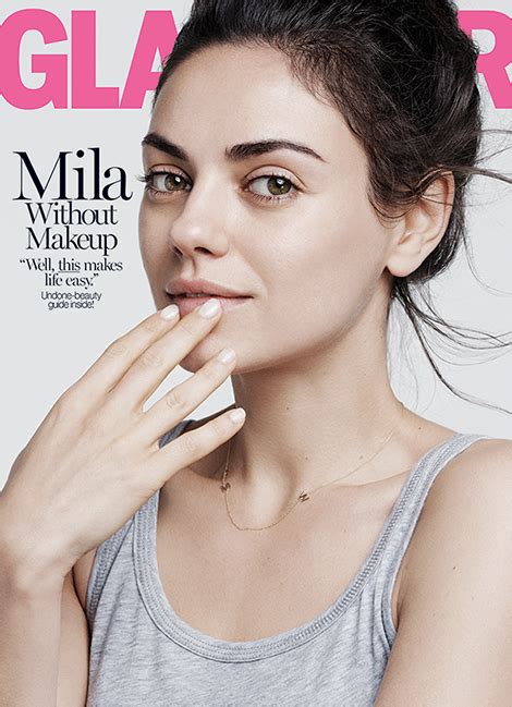 We update gallery with only quality interesting photos. Mila Kunis ohne Make-up? Umwerfend! - Très Click