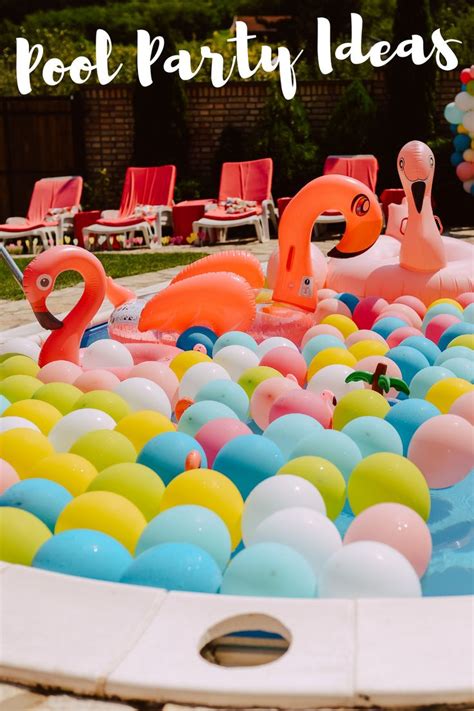 28 Pool Party Ideas For Endless Summer Fun Pool Party Adults