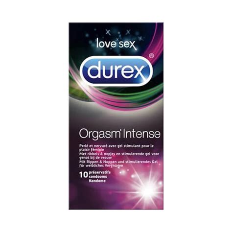 Durex Orgasm Intense Pr Servatifs Parapharmacie Pharmarket