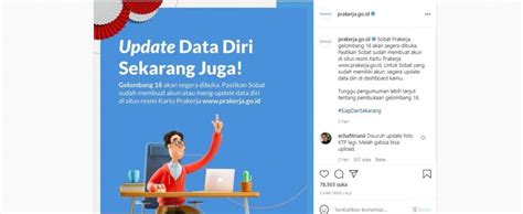 (facebook.com grup diskusi kartu prakerja) mereka mengaku tak langsung percaya dengan postingan tersebut. Info Terbaru, Kapan Kartu Prakerja Gelombang 18 Dibuka ...