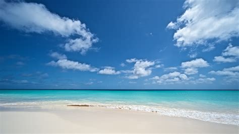 Beach Clouds Sea Tropical Landscape Wallpapers Hd Desktop And