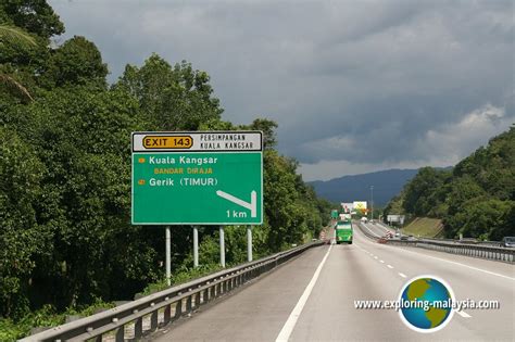 Namely selangor, negeri sembilan, malacca and johor. North-South Expressway Northern Route, PLUS, E1, Malaysia