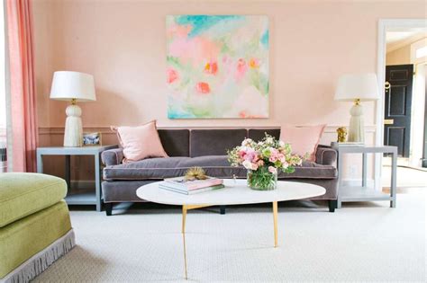 Living Room Decorating Ideas With Pastel Colors For Summer