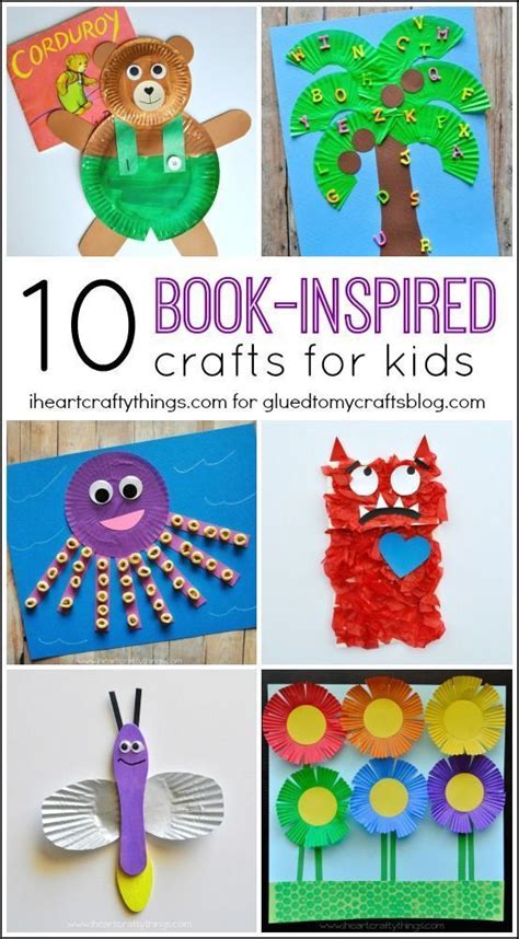Book Inspired Kid Crafts Roundup I Heart Crafty Things Kindergarten