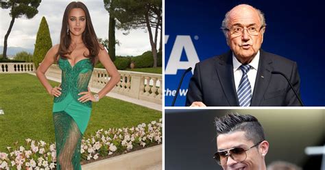 Fifa Scandal Sepp Blatter Was Former Lover Of Cristiano Ronaldos Model Ex Girlfriend Irina