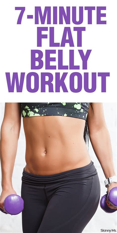 Not Only Is Our 7 Minute Flat Belly Workout Super Effective Its Super Simple Too Its A Flat